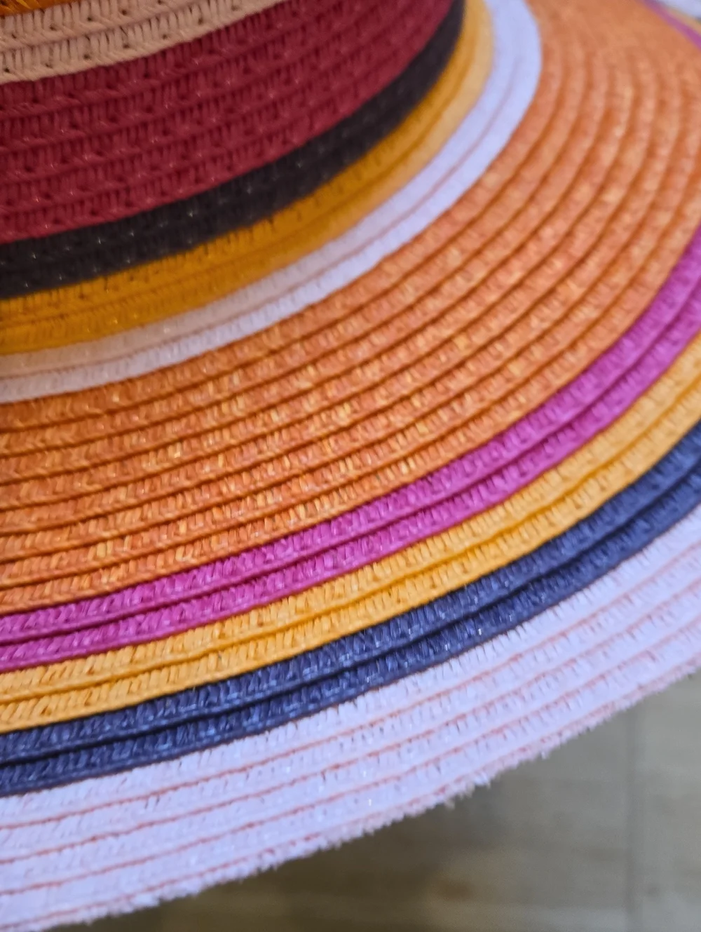 Angela & William Multi-Color Sun Hat